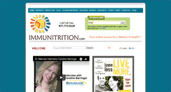 Desktop Screenshot of immunitrition.com